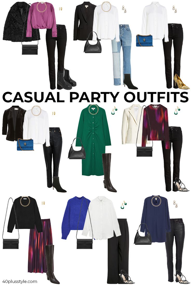 comfortable casual party outfit ideas