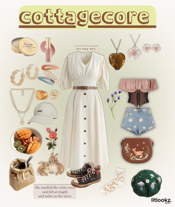 Cottagecore outfit ideas 0022