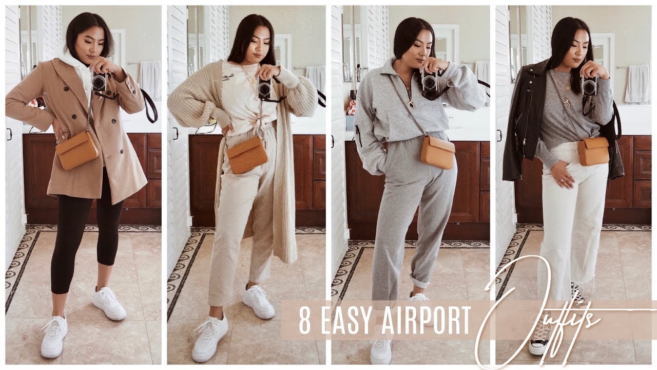 cozy comfy airport outfit ideas for maximum relaxation.