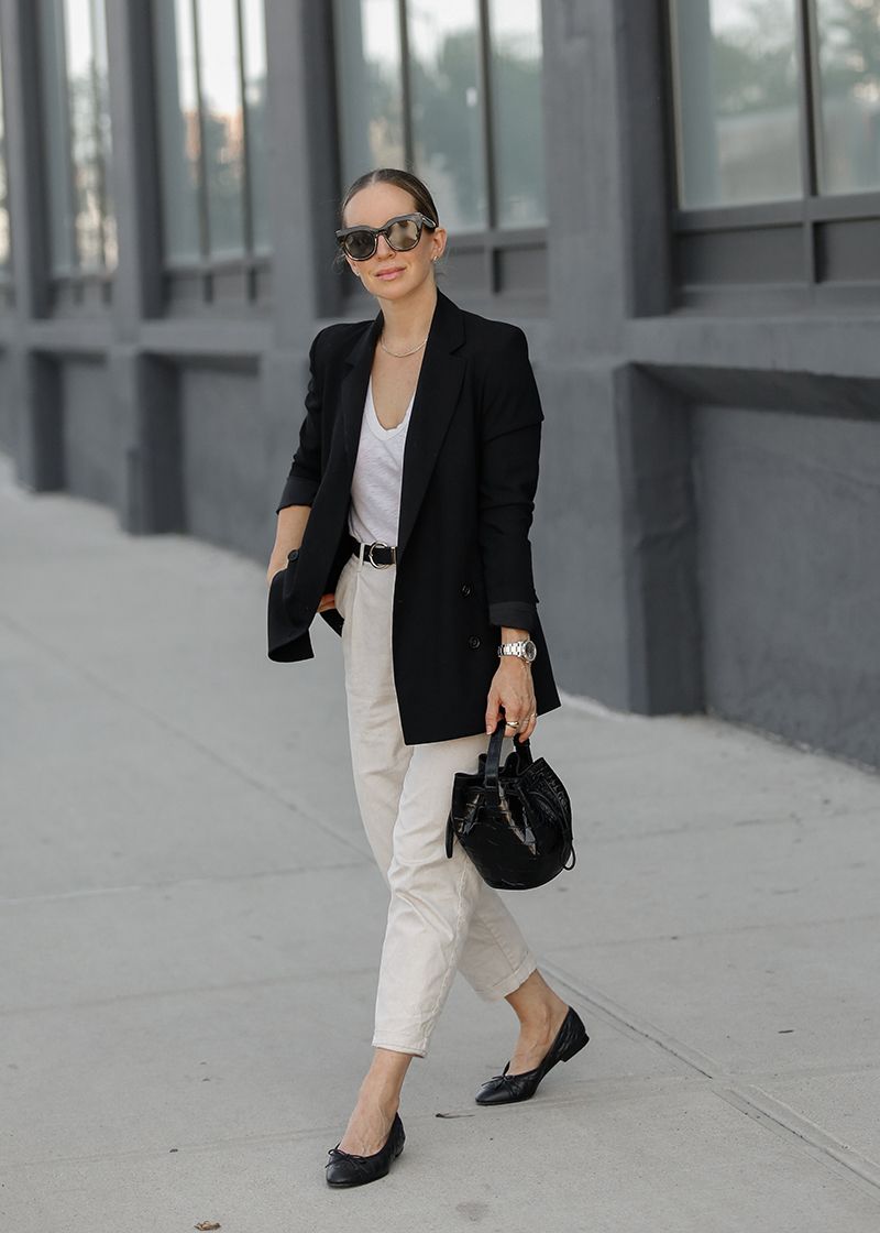 cream blazer outfit ideas 0019