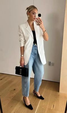 cream blazer outfit ideas 0021