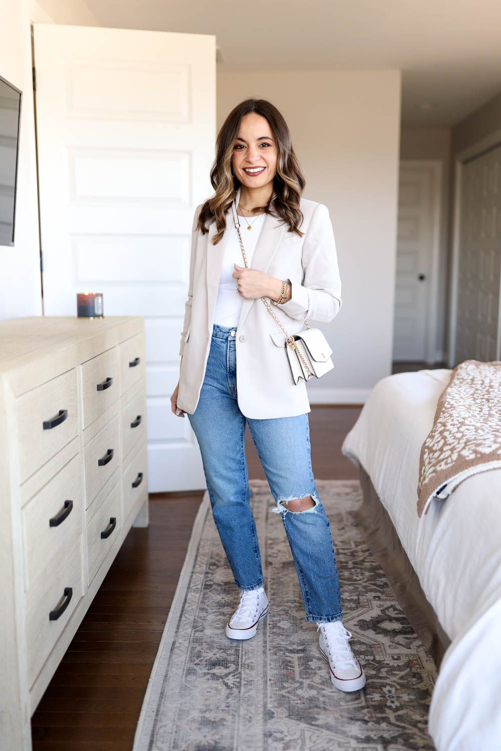 cream blazer outfit ideas 0049