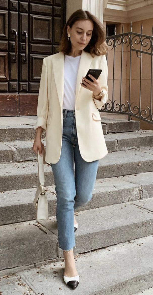 cream blazer outfit ideas 0093