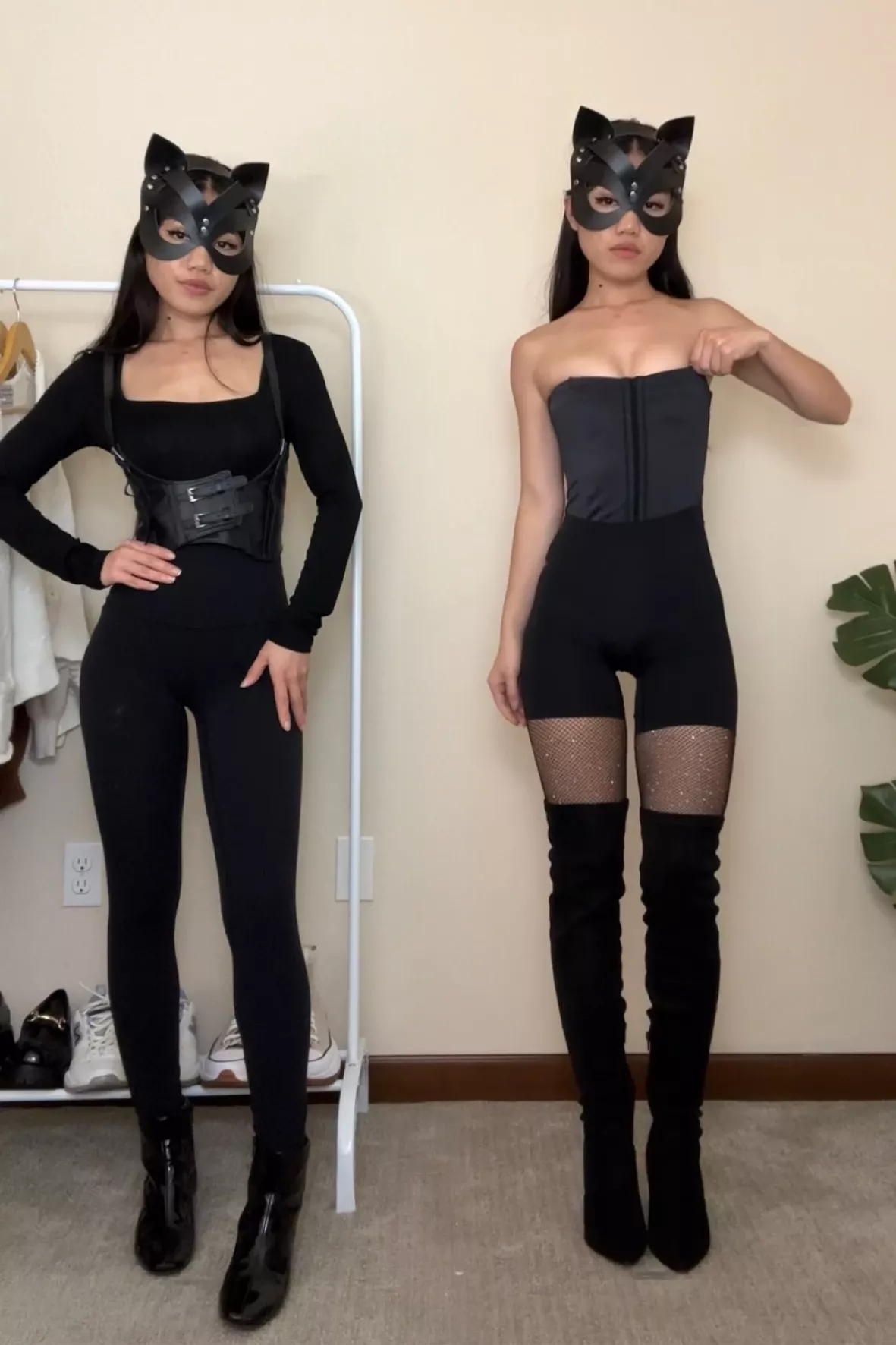 creative Catwoman outfit variations