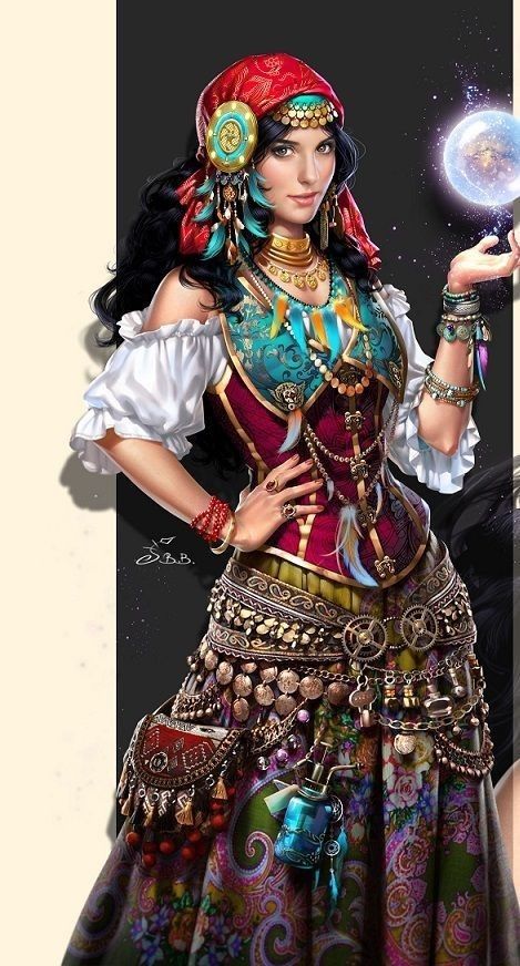 creative Fortune Teller costume inspiration