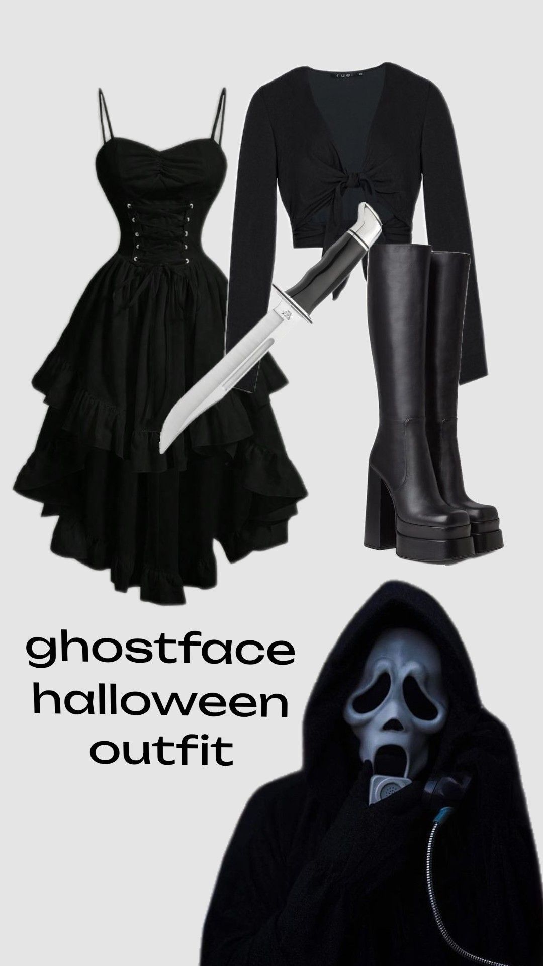 creative Ghostface outfit ideas