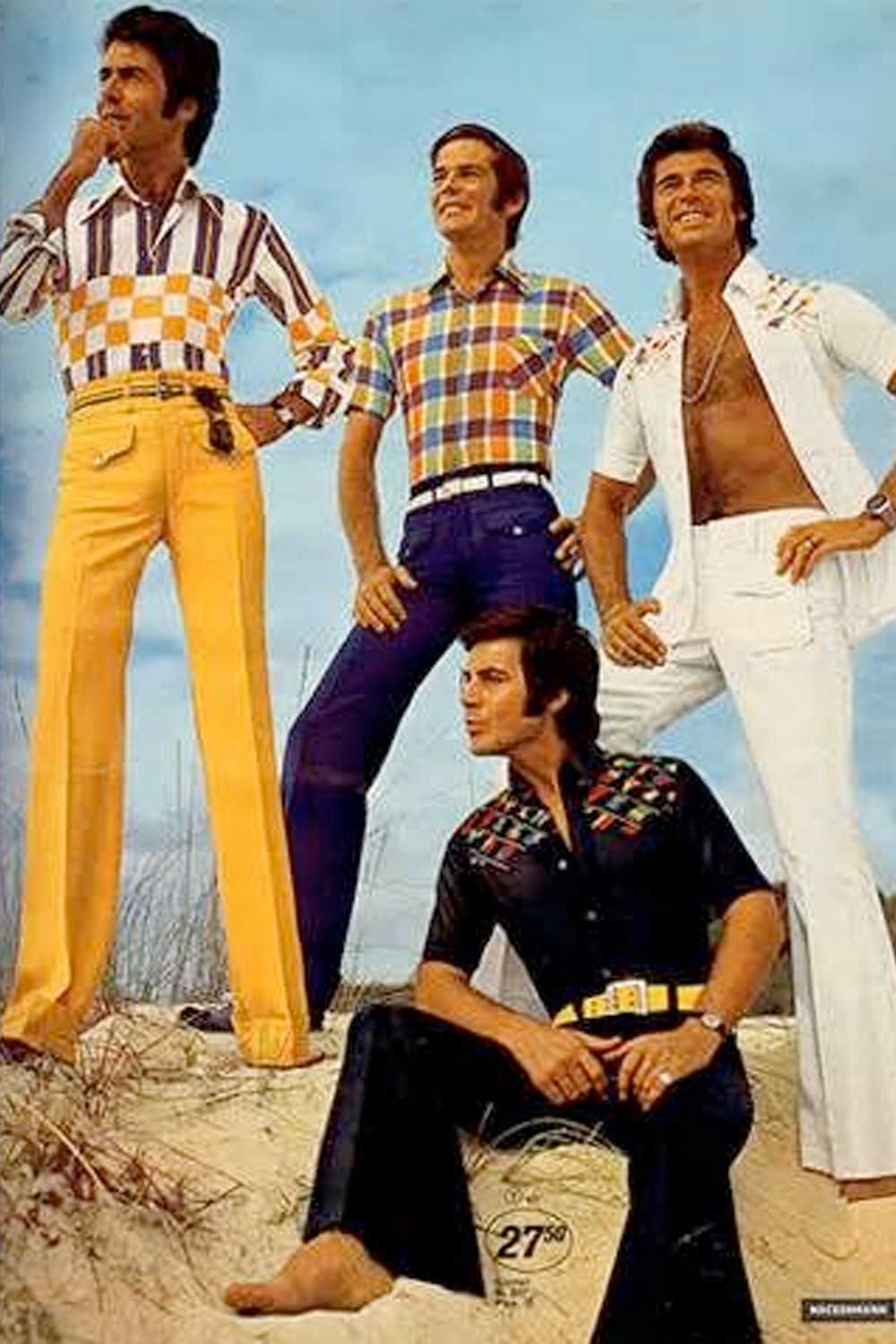 creative mens Disco outfit combinations