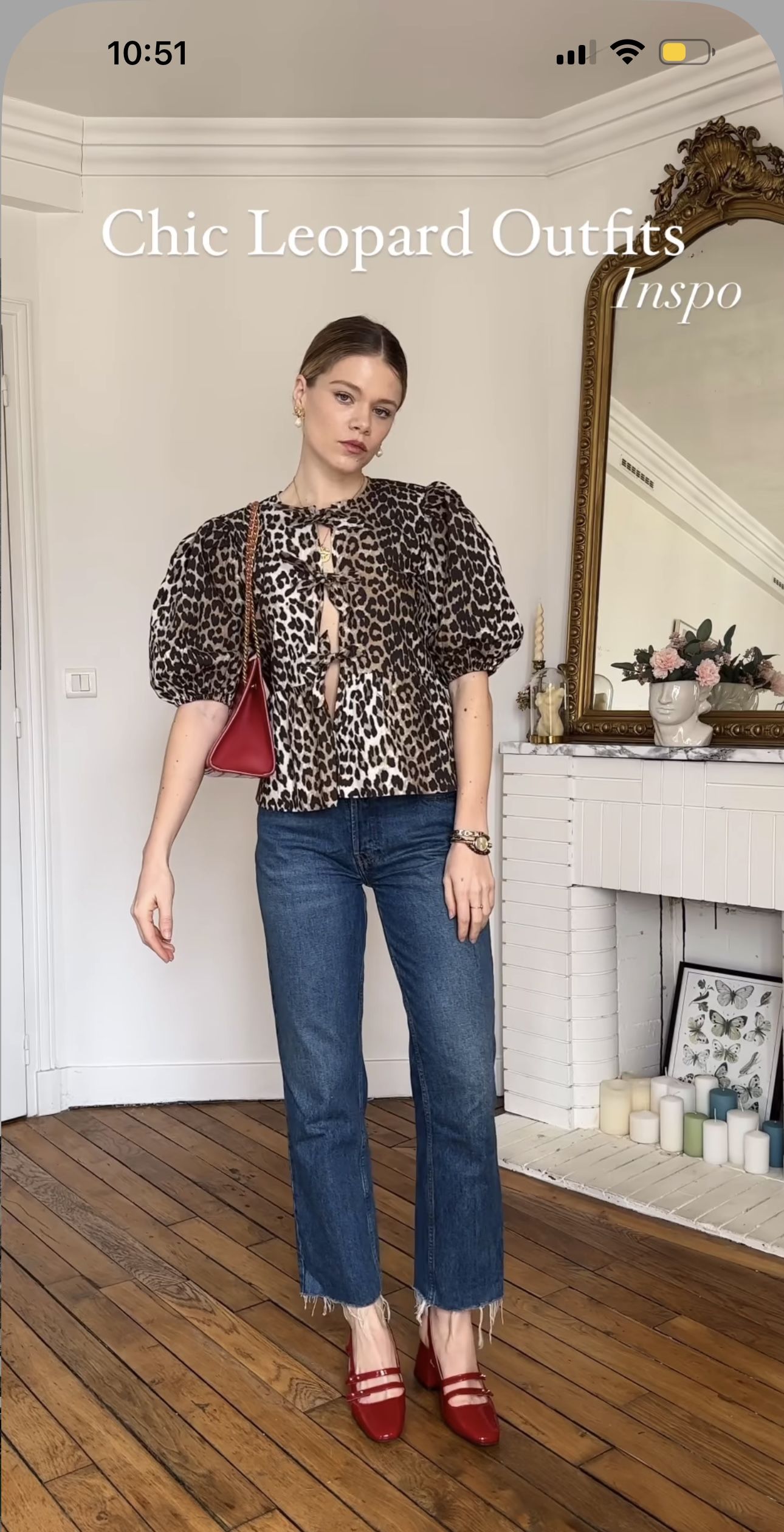 creative outfit ideas with leopard shoes