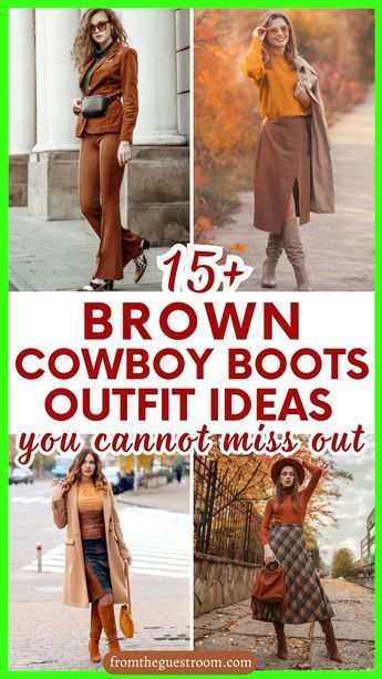 creative ways to style cowboy boots