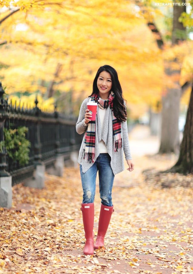 cute rain boots outfit ideas for spring outfits