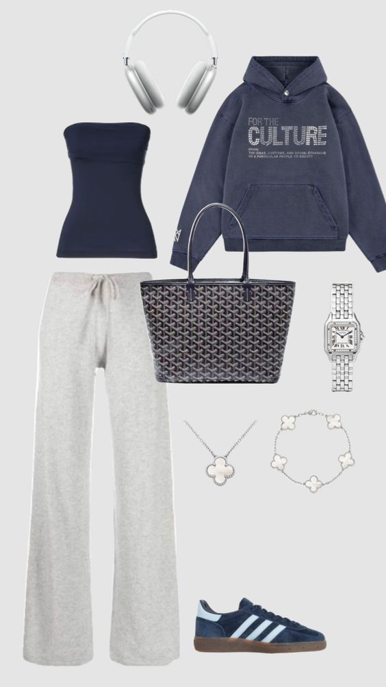 cute sweatpants outfit ideas 0040