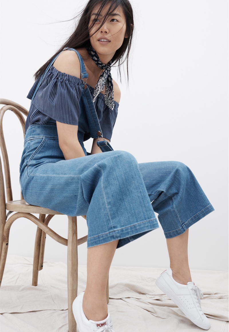 denim culottes outfit ideas 0060