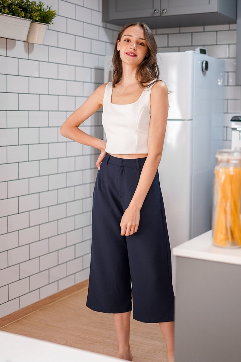 denim culottes outfit ideas 0092