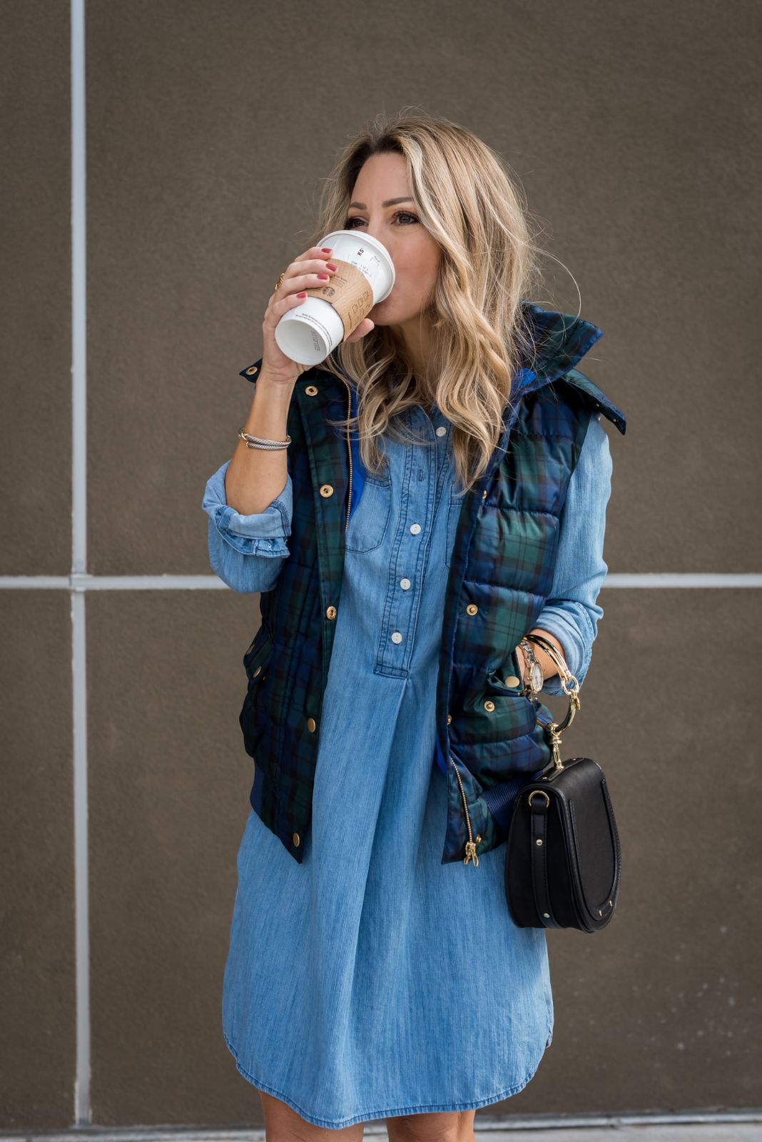 denim dress outfit ideas 0031