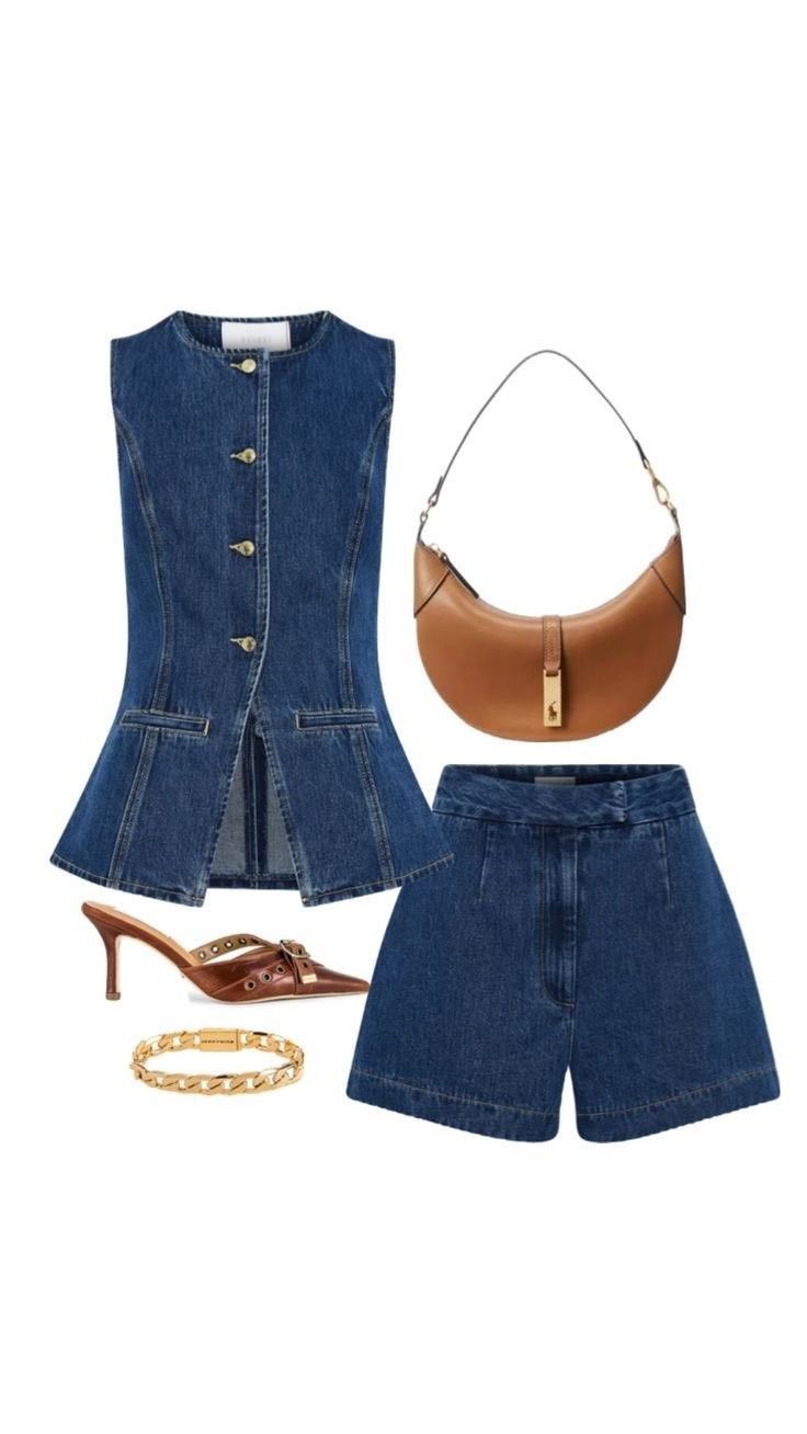 denim heels outfit ideas 0017