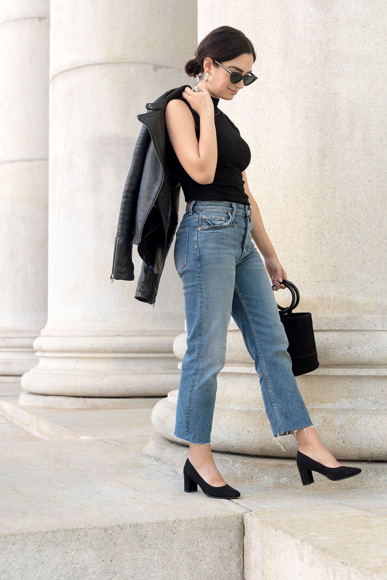 denim heels outfit ideas 0072