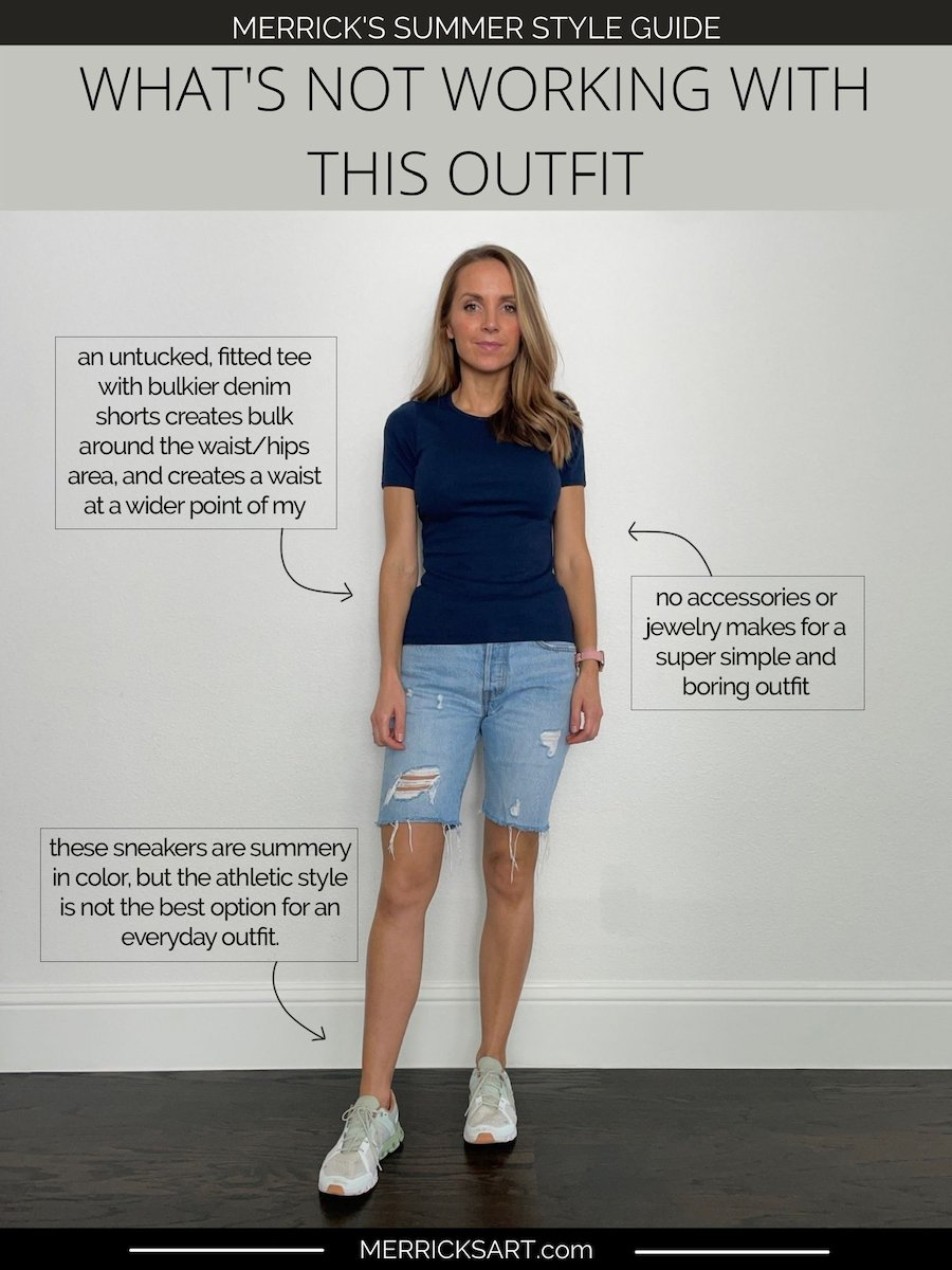 denim shorts outfit ideas with sneakers 0037