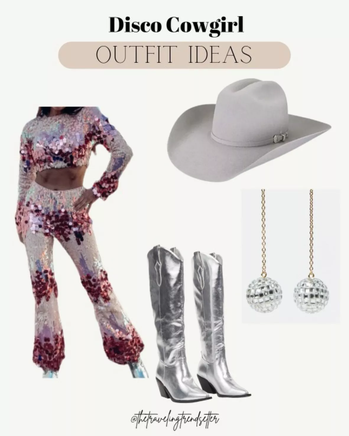 Disco cowgirl outfit ideas 0070