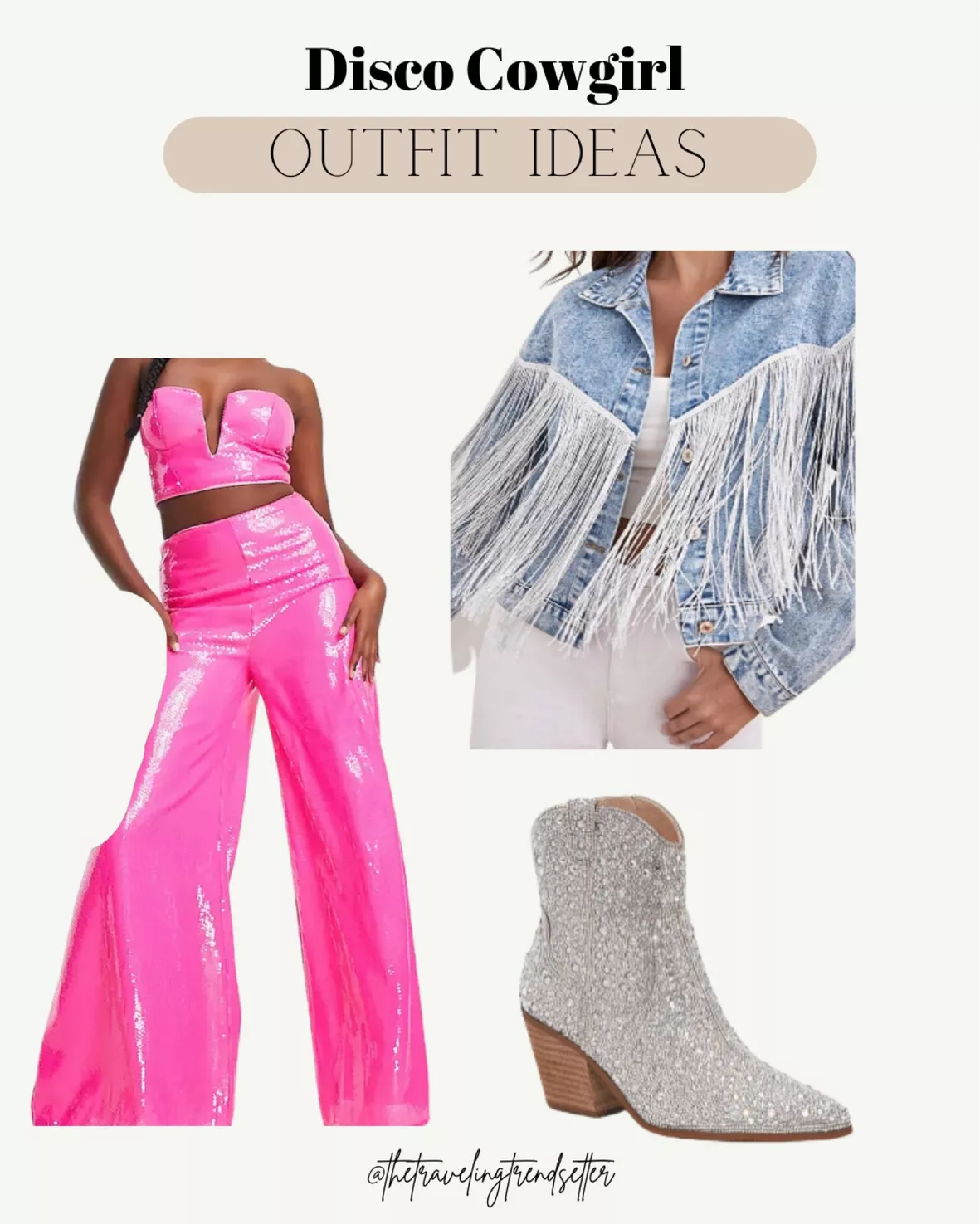 Disco cowgirl outfit ideas 0099