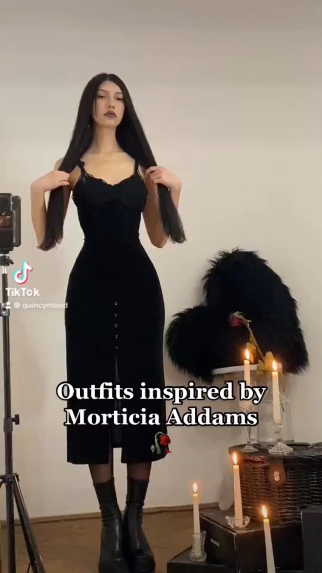 DIY Addams Family costume ideas