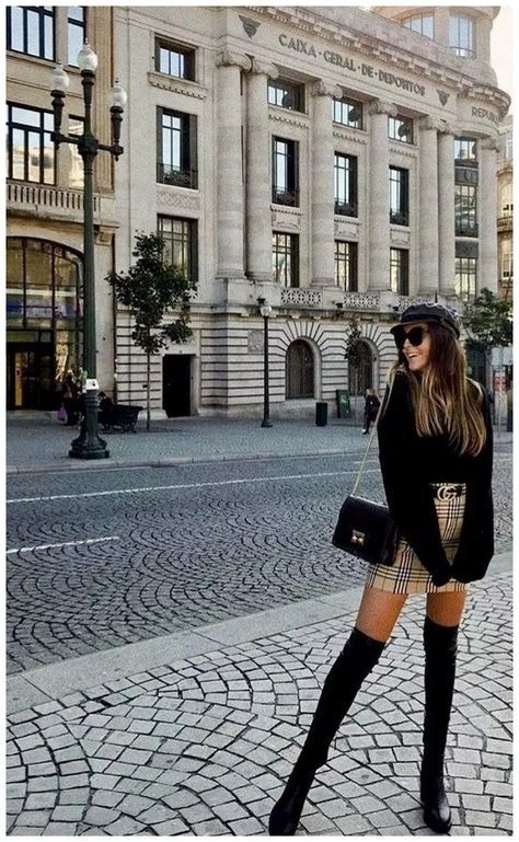 dress and boots outfit ideas 0062