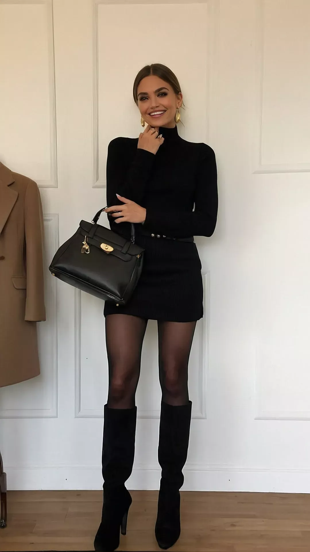 dress with boots outfit ideas 0023