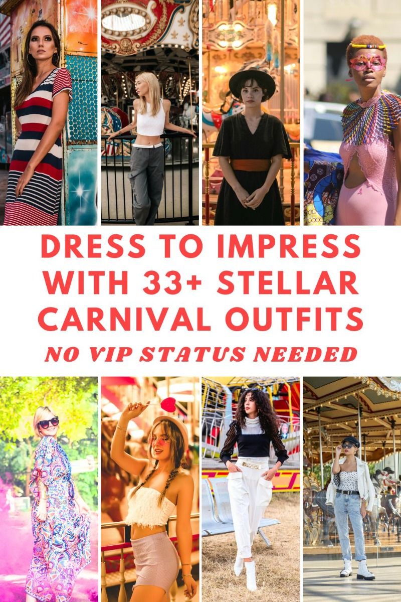 easy carnival outfit ideas for last-minute plans.