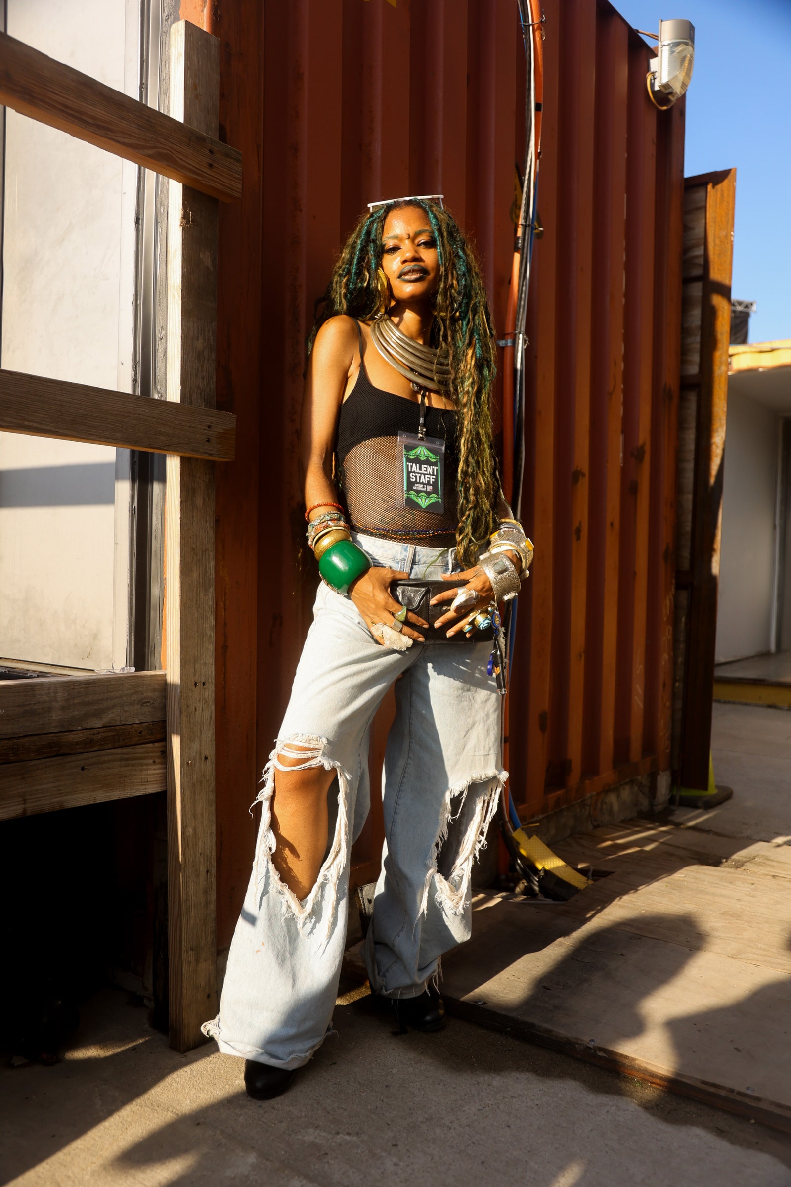 edgy afropunk outfit ideas for a night out.