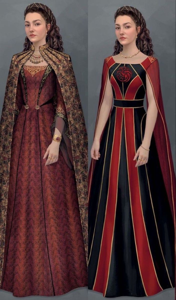 elegant Game of Thrones inspired ensembles.