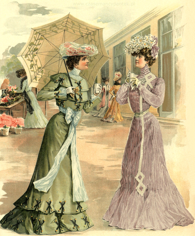 elegant outfit ideas from England 1900