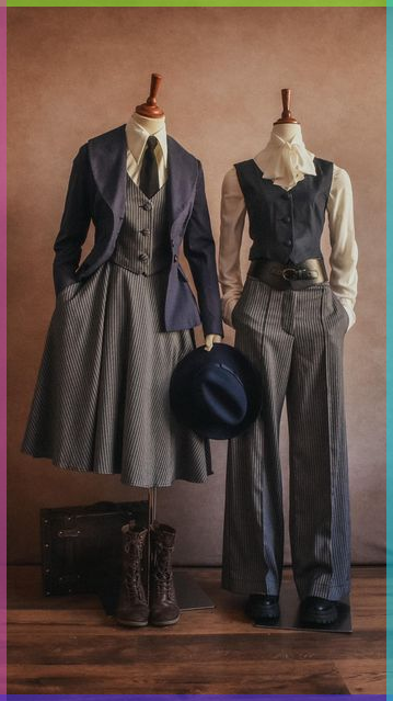 Enola Holmes inspired outfits