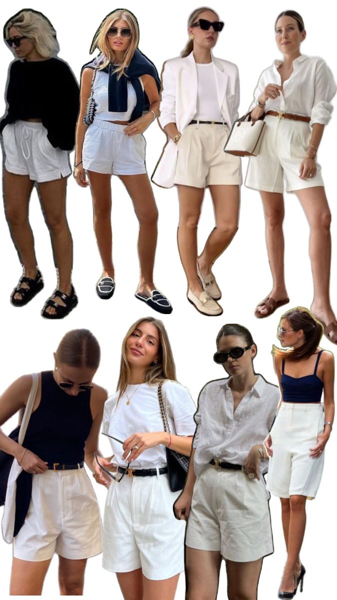 fashionable bermuda shorts outfit ideas for street style.