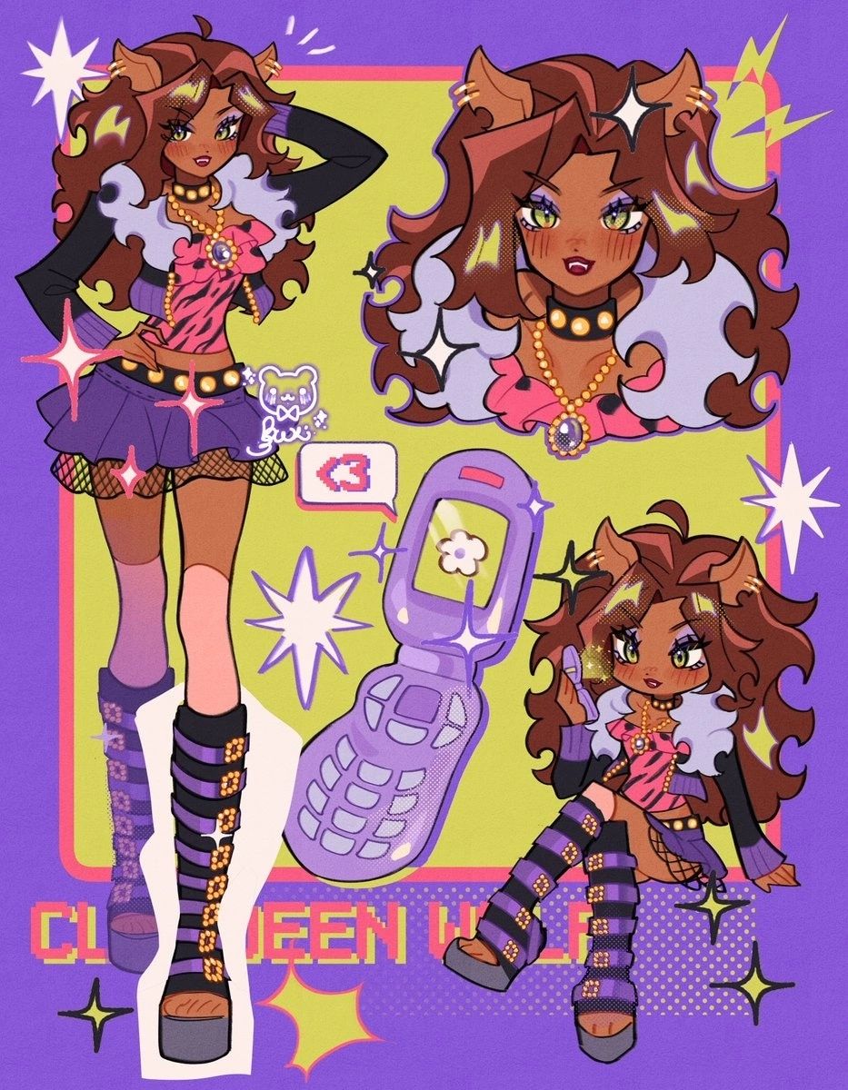 fashionable Clawdeen Wolf look ideas