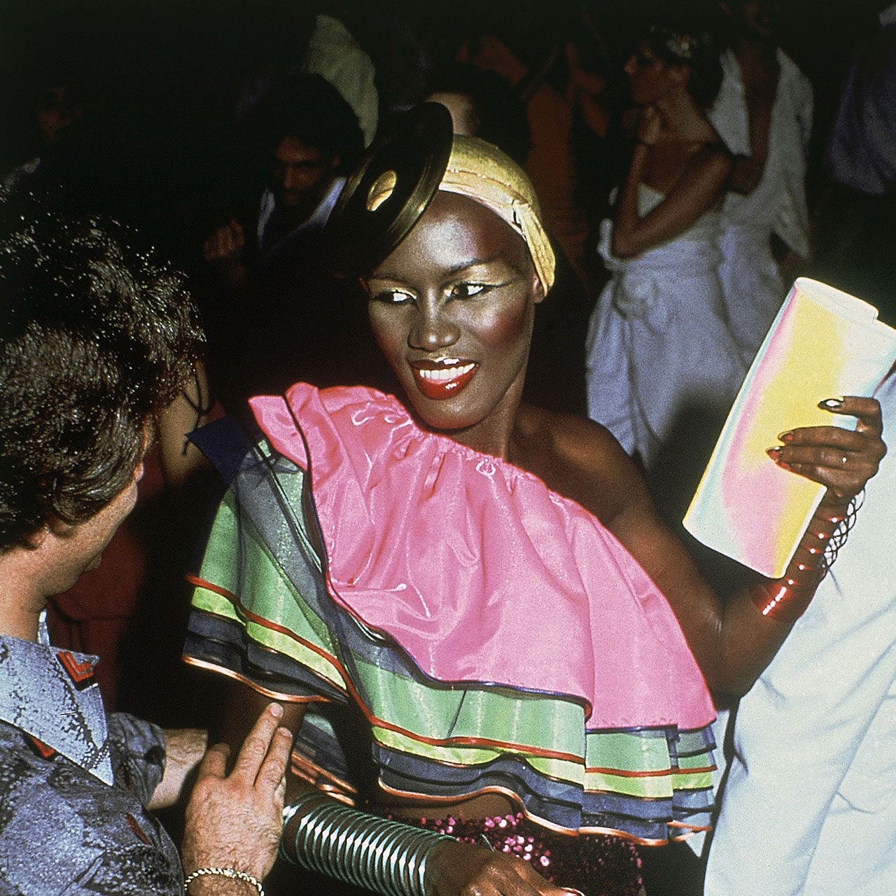 fashionable Studio 54 getups.