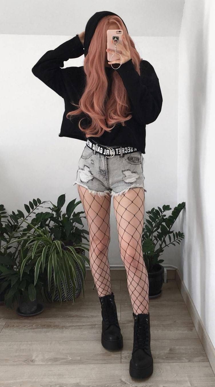 fishnet outfit ideas 0068