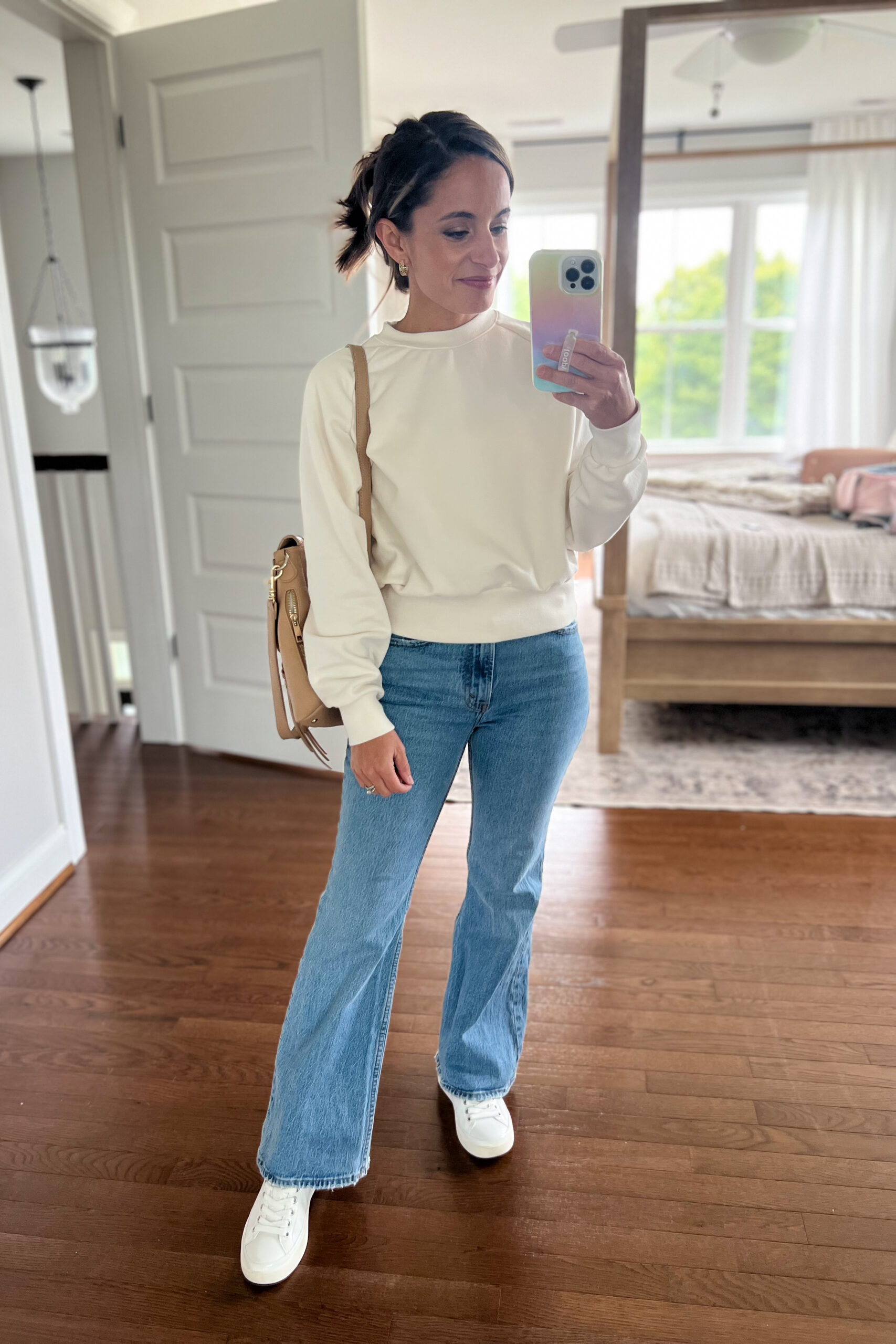 flare jeans outfit ideas 0022