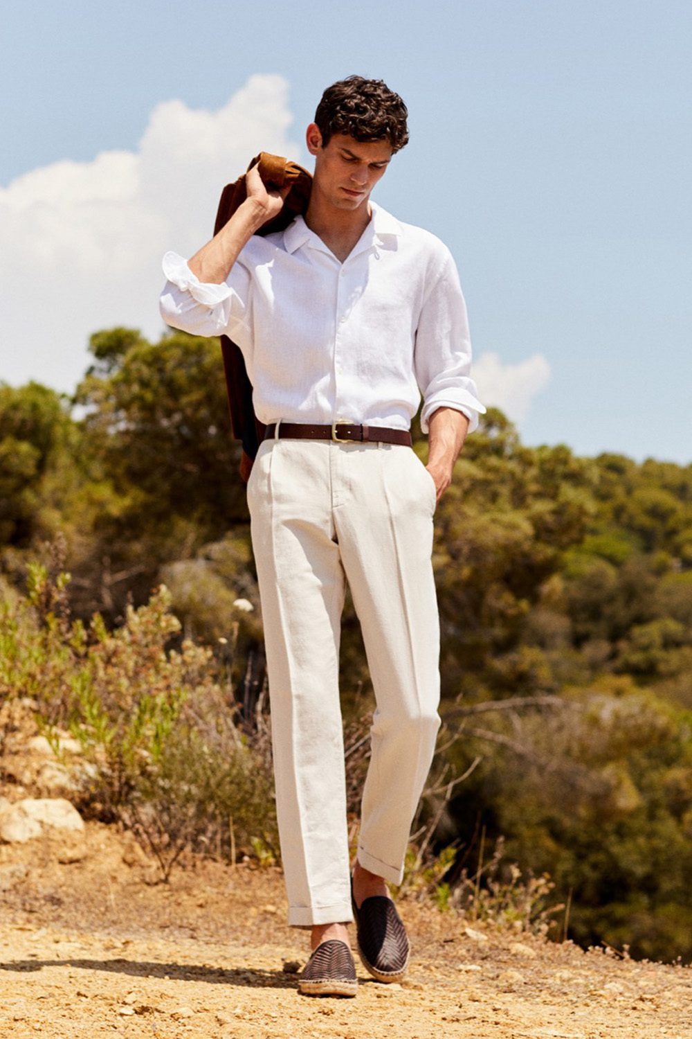 formal white pants outfit ideas for men