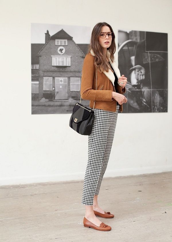 gingham pants outfit ideas 0053