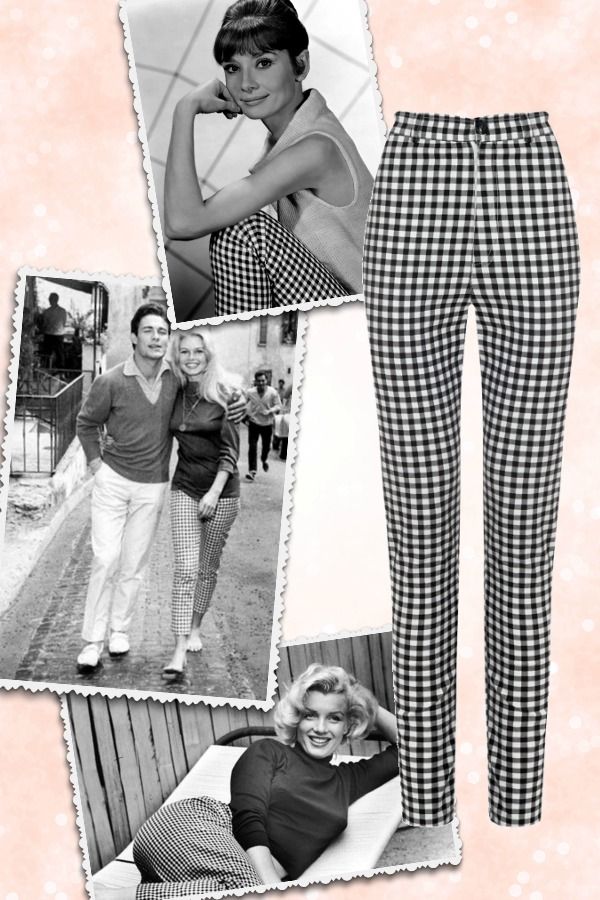 gingham pants outfit ideas 0054