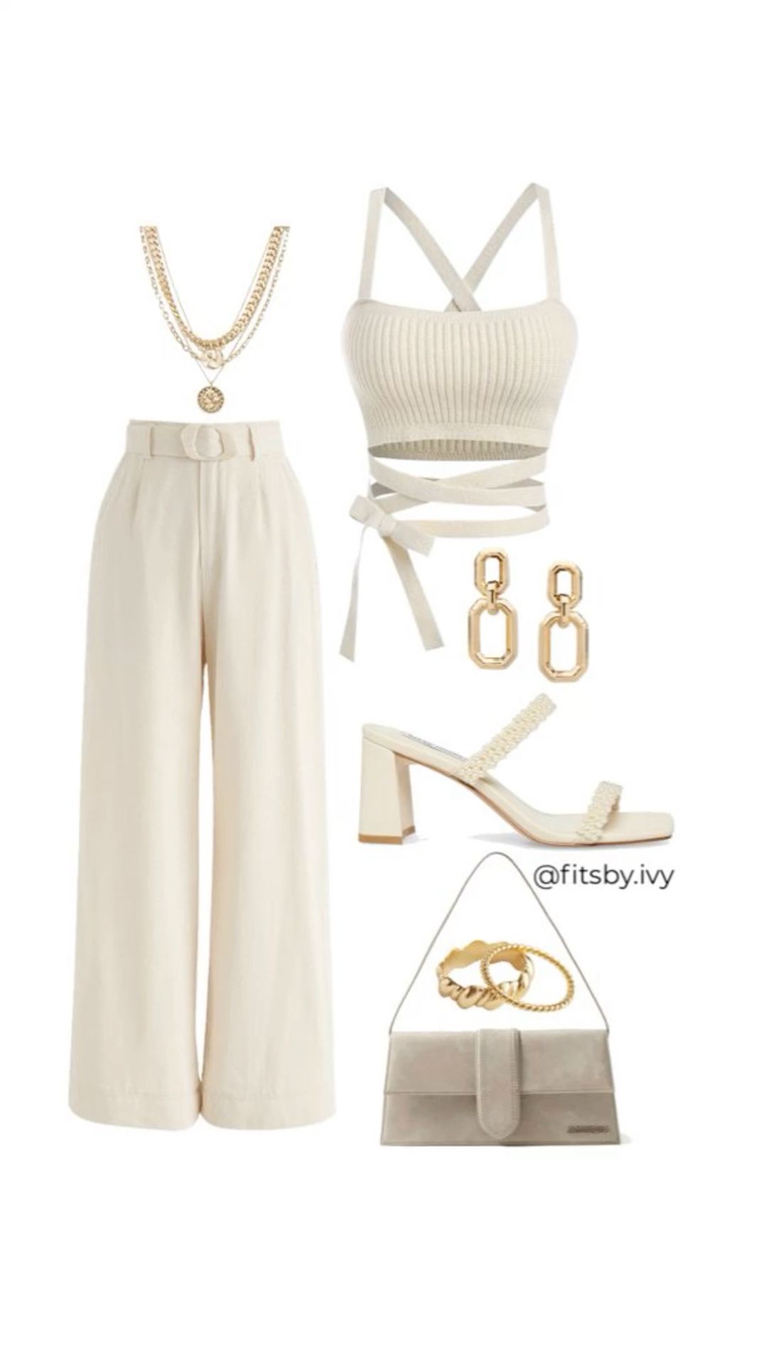 gold heels outfit ideas 0032