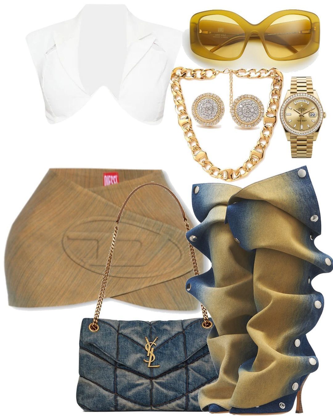 gold outfit ideas 0069