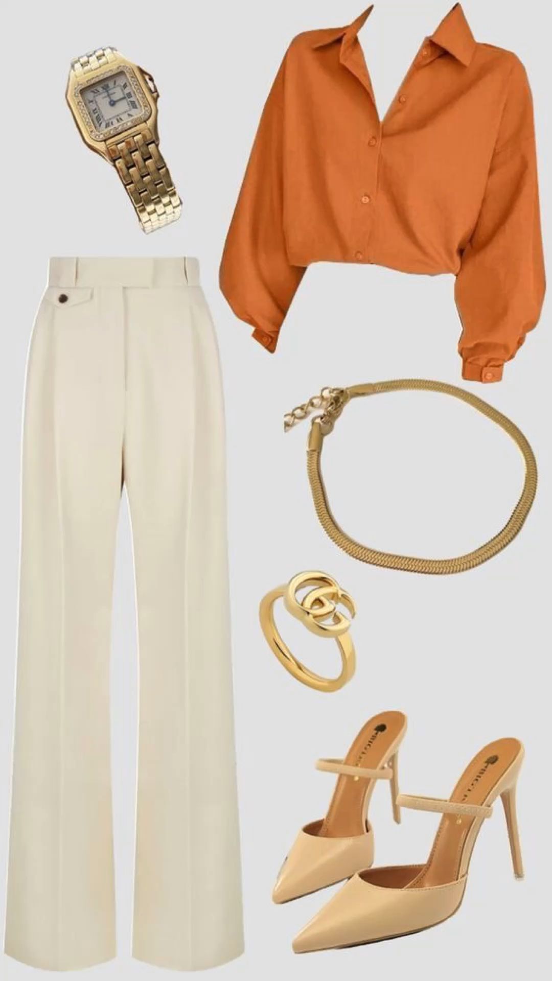 gold shoes outfit ideas 0015