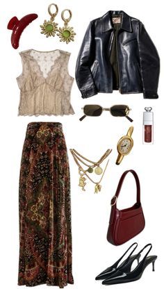 gold skirt outfit ideas 0024