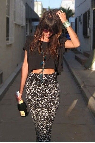 gold skirt outfit ideas 0078