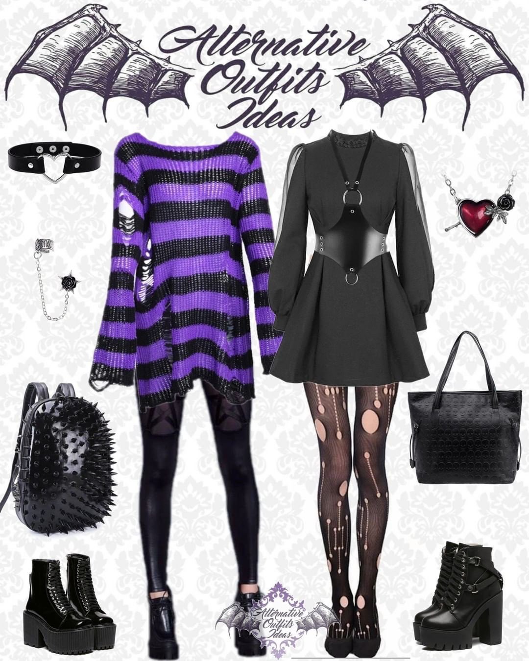 Goth outfit ideas 0015