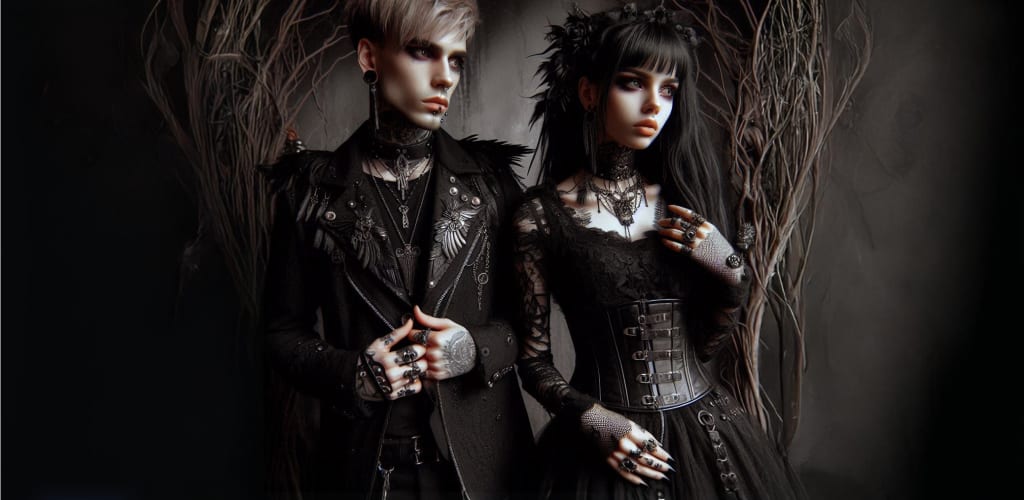 Goth outfit ideas 0036