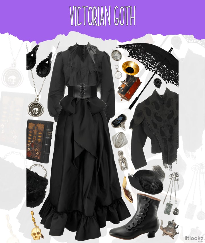 Goth outfit ideas 0046