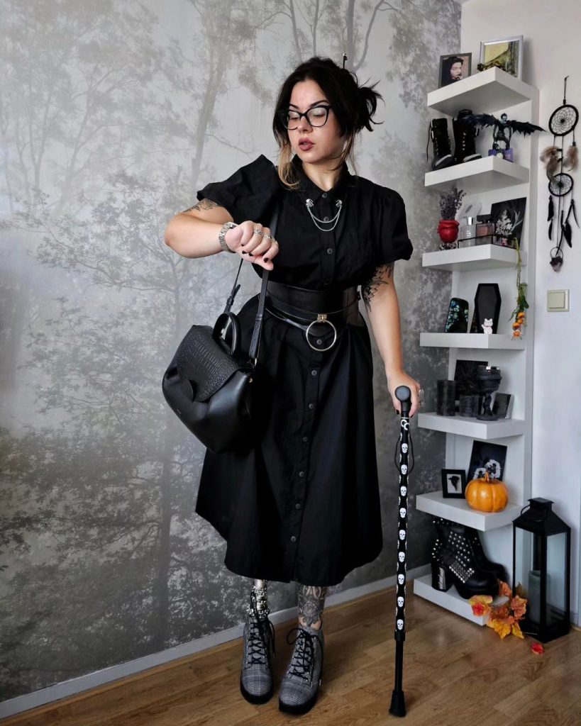 Goth outfit ideas 0055