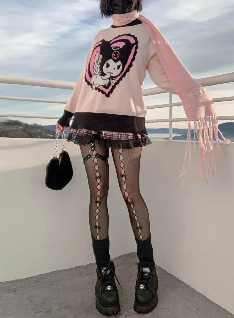 Goth outfit ideas 0062