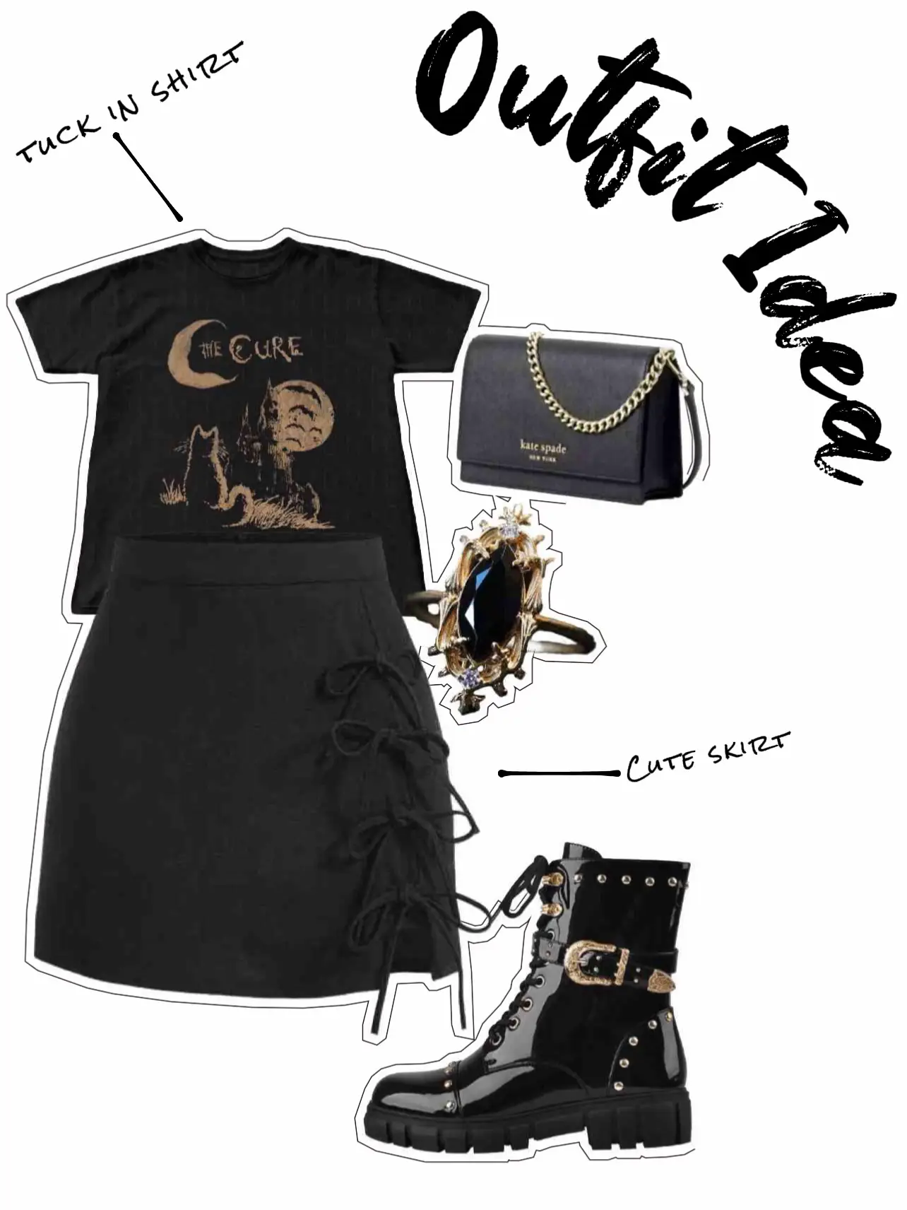 Goth outfit ideas 0075